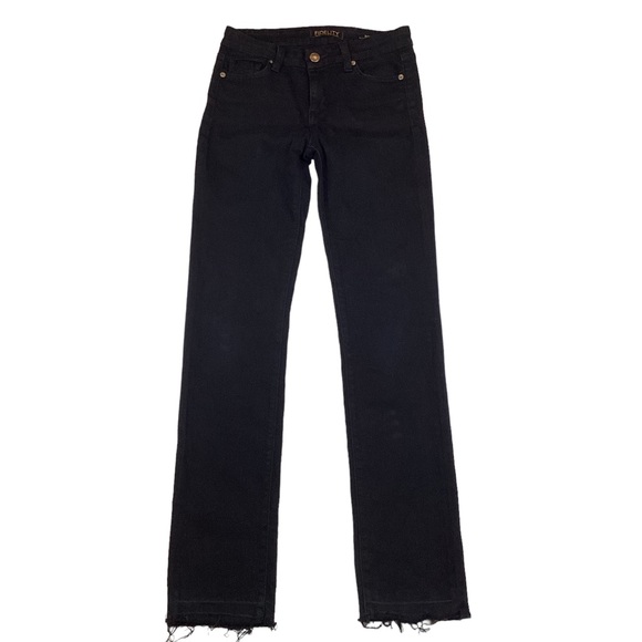 Fidelity Rev Mid-Rise Classic Straight Jeans - Picture 3 of 14